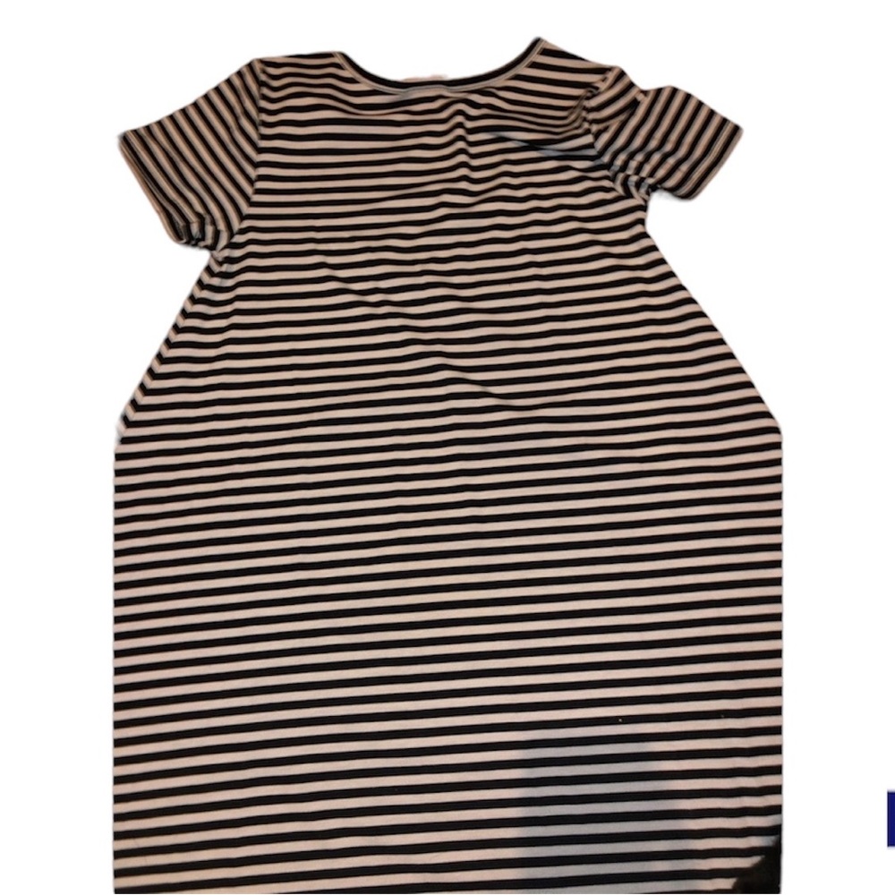 Lularoe striped dress high low midi